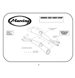 Marving H/2020/BC Honda Cbx 400 F