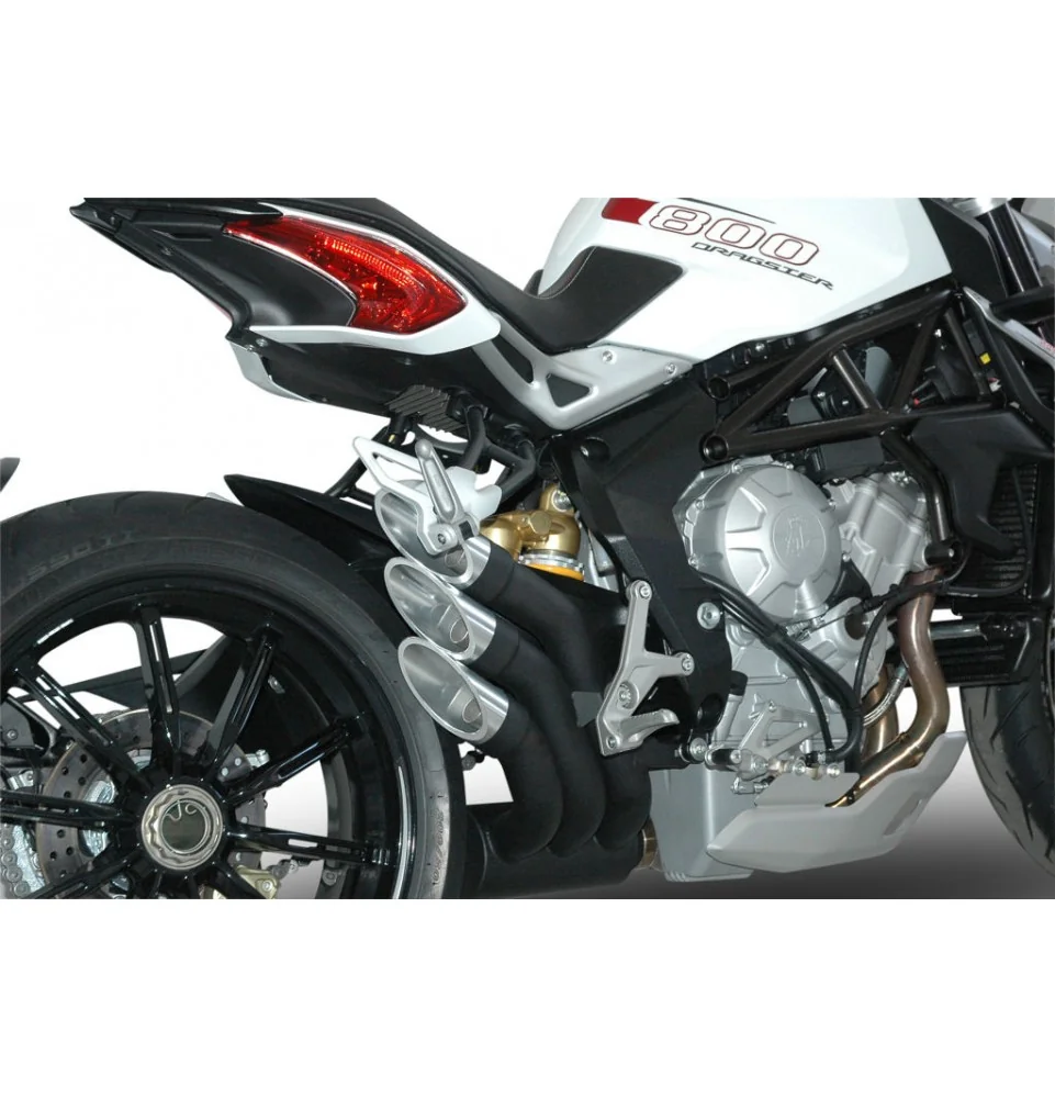 Qd Exhaust MV Agusta Brutale 675 800