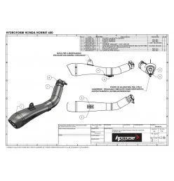 Hp Corse Honda Hornet 600