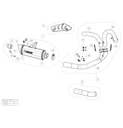 Akrapovic Ducati Monster 1200/1200S S-D12SO8-RTBL + L-D12SO2