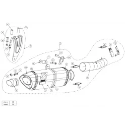 Akrapovic Aprilia RSV 4 S-A10SO8-RC