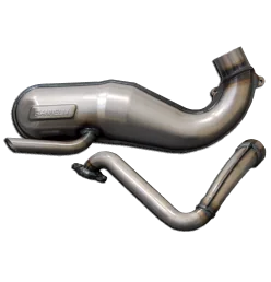 Giannelli Silencers Piaggio APE Corsa Lunga