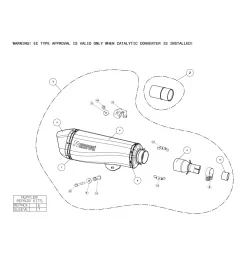 Akrapovic Piaggio Mp3 500/500LT S-PI5SO1-HRAASSBL