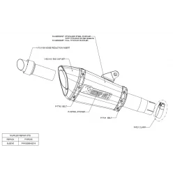 Akrapovic Yamaha YZF R6 S-Y6SO9-ASZ