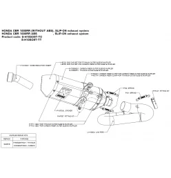 Akrapovic Honda CBR 1000 RR S-H10SO6T-TC