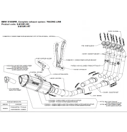 Akrapovic Bmw S1000RR S-B10R1-RC