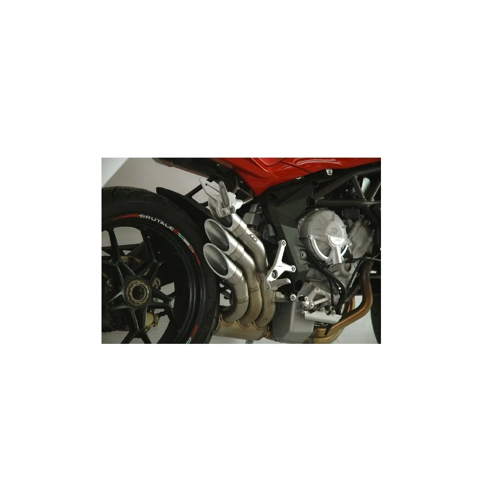 Qd Exhaust MV Agusta Rivale 800