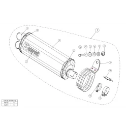 Akrapovic Honda Africa Twin CRF 1000 L S-H10SO22-HWT