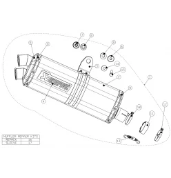 Akrapovic Honda Africa Twin CRF 1000 L S-H10SO22-HWT