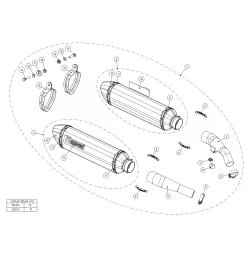 Akrapovic Yamaha FJR 1300 S-Y13SO3-HT