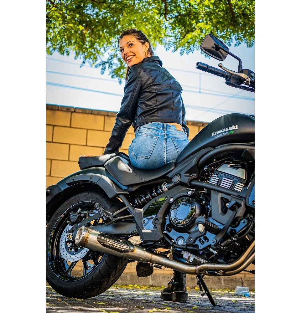 Kawasaki vulcan leather jacket best sale